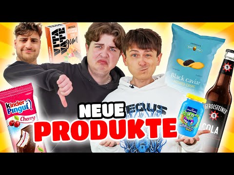 We EAT new PRODUCTS that are famous! 🍦🍖 with smiley