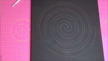How To Draw A Double Spiral With Artist Janette Oakman Geometry Tutorial Fun With A Compassial