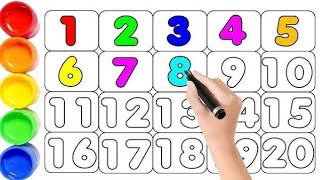 Lagu Satu Dua Tiga untuk Anak-Anak | Belajar Angka 1 2 3 | Berhitung Menyenangkan untuk Balita