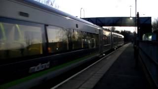 LM Class 170, 170510, 2H69 departing Rugeley Town (6th January 2015)