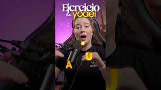Yodel 😱 lo habías practicado antes Espero este ejercicio te guste 🫶🏻 #clasesdecanto #vocalcoach