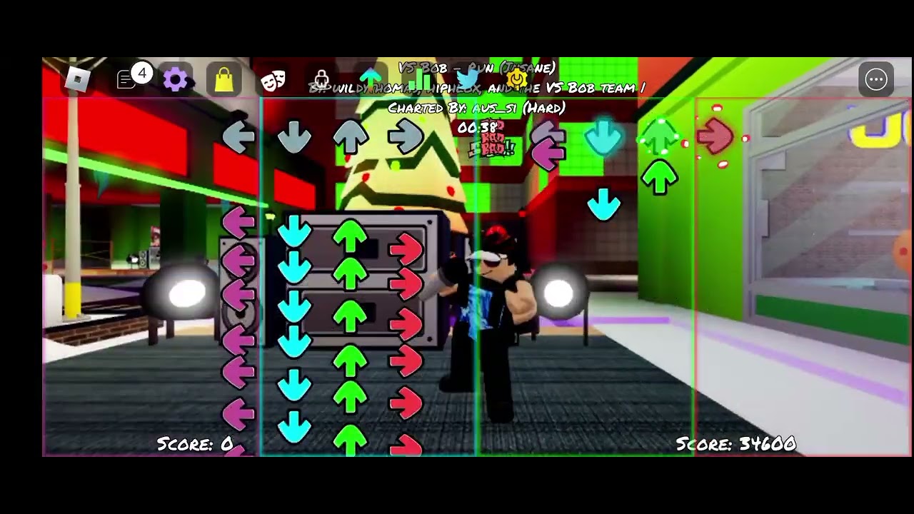 Run Bob Mod Fnf Bob run insane mode - YouTube