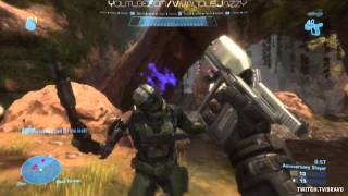 Halo CE Anniversary - Bravo - Battle Creek Slayer 1st Gameplay + Anniversary Discussion [HD]