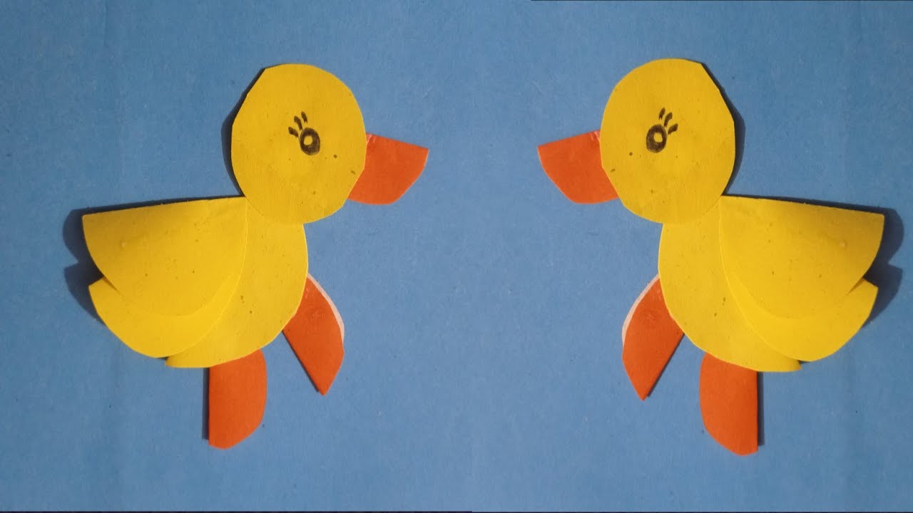 Easy Origami Duck Tutorial Easy morgina paper crfts 