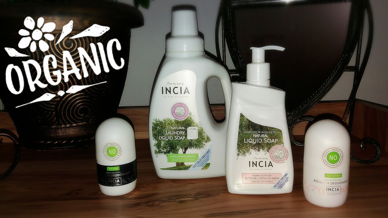 Турецкая косметика INCIA. Безопасный дезодорант и другая натуральная продукция.👍