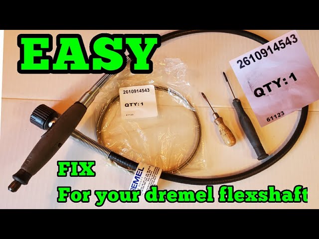 What's Inside a Dremel Flex Shaft! Disassemble and Assemble 