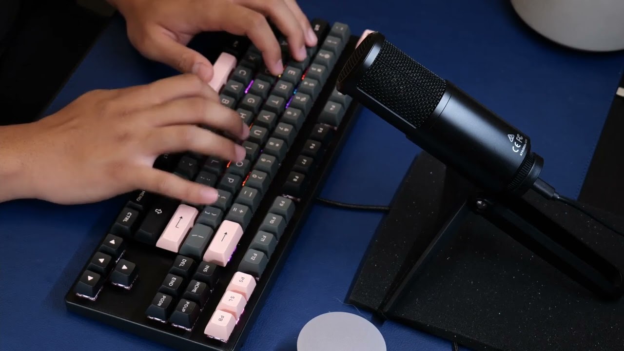 Budget beast keyboard - Smart Duck XS87 + Akko CS Jelly Pink