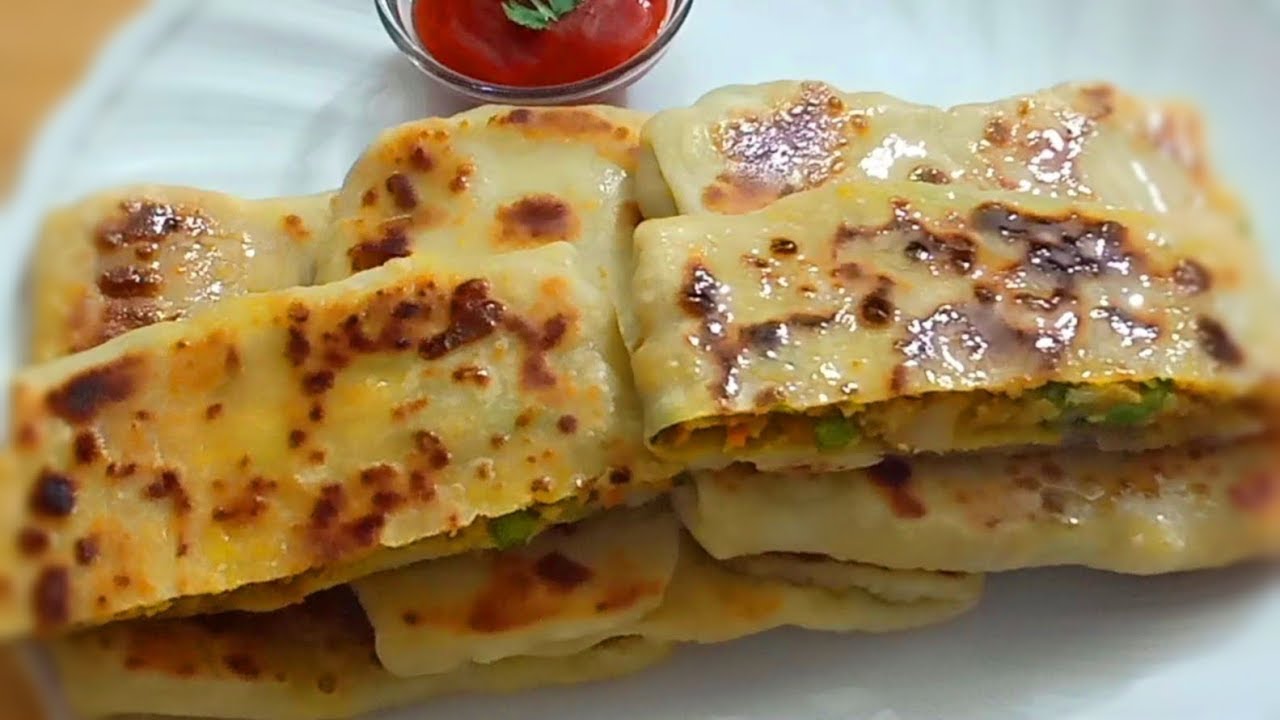 Mughlai Paratha | Famous Hyderabadi Veg Mughlai Paratha