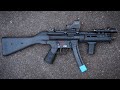 【サバゲー】ガスブロMP5の金属音が最高すぎる‼︎【HKスラップは人の心を豊かにする】
