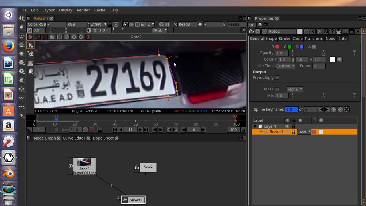 Natron - Training -HINDI- ROTO and BLUR REGION - YouTube