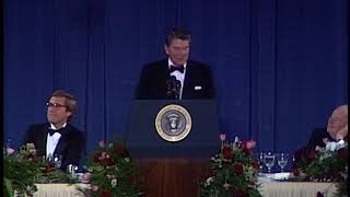 President Reagan's Remarks at the WH Correspondents Association Dinner on April 21, 1988