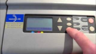 HP Designjet 500 repair  Adding printer to a network