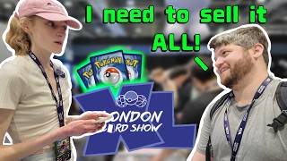 I Bought His WHOLE Collection! | London Card Show XL Vendor POV