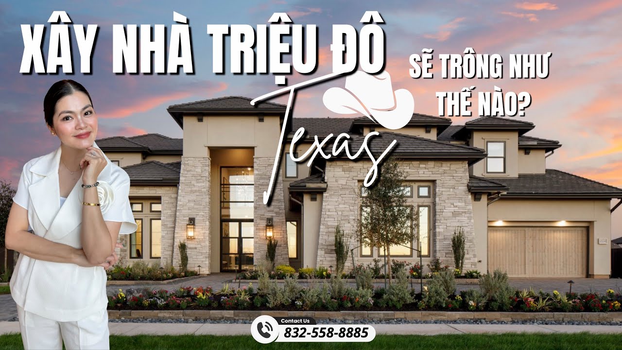 Mãn Nhãn với cách xây Nhà TRIỆU ĐÔ theo Gu Riêng ở Texas | Nhà Đẹp Hoa Kỳ