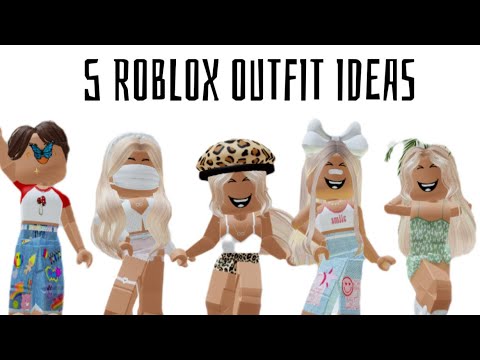 5 aesthetic roblox outfit under 400 robux - YouTube