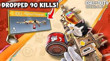 New ICR-1 Purrfect Pulverizer is crazy! Dropping 90 kills with it #CODM