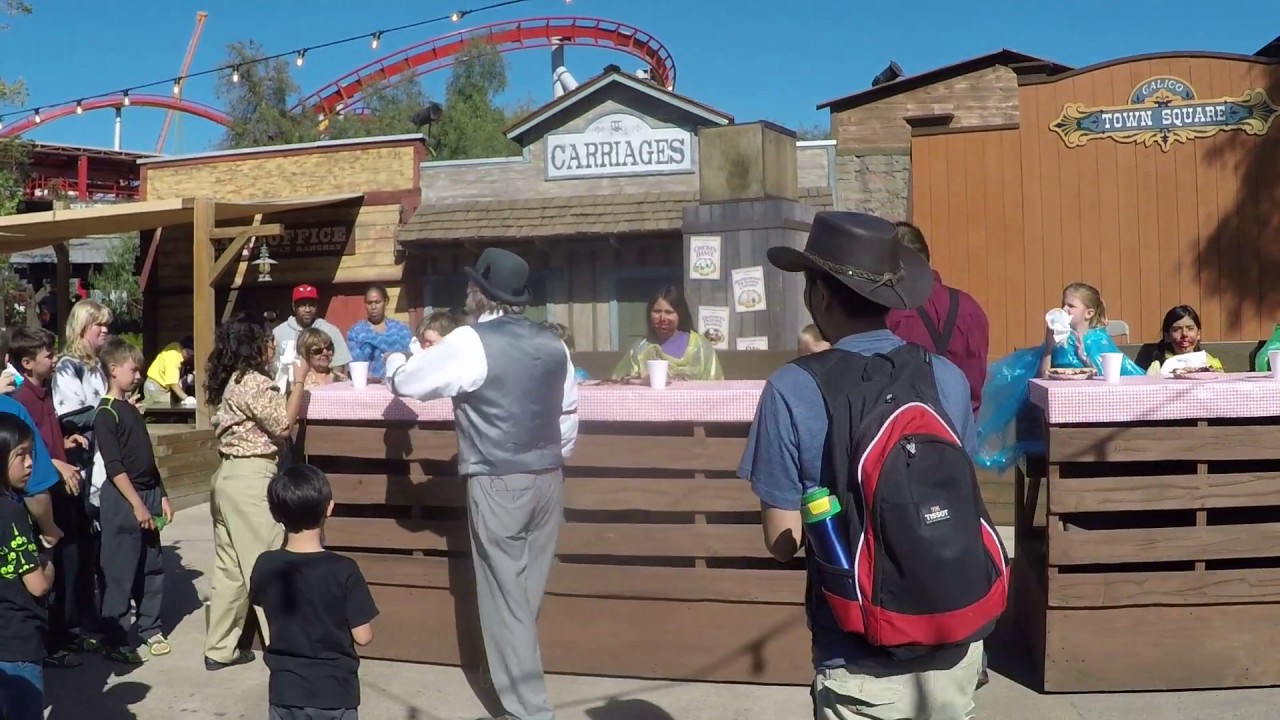 Pie Eating Contest Knott's Berry Farm Boysenberry Festival 2017 YouTube