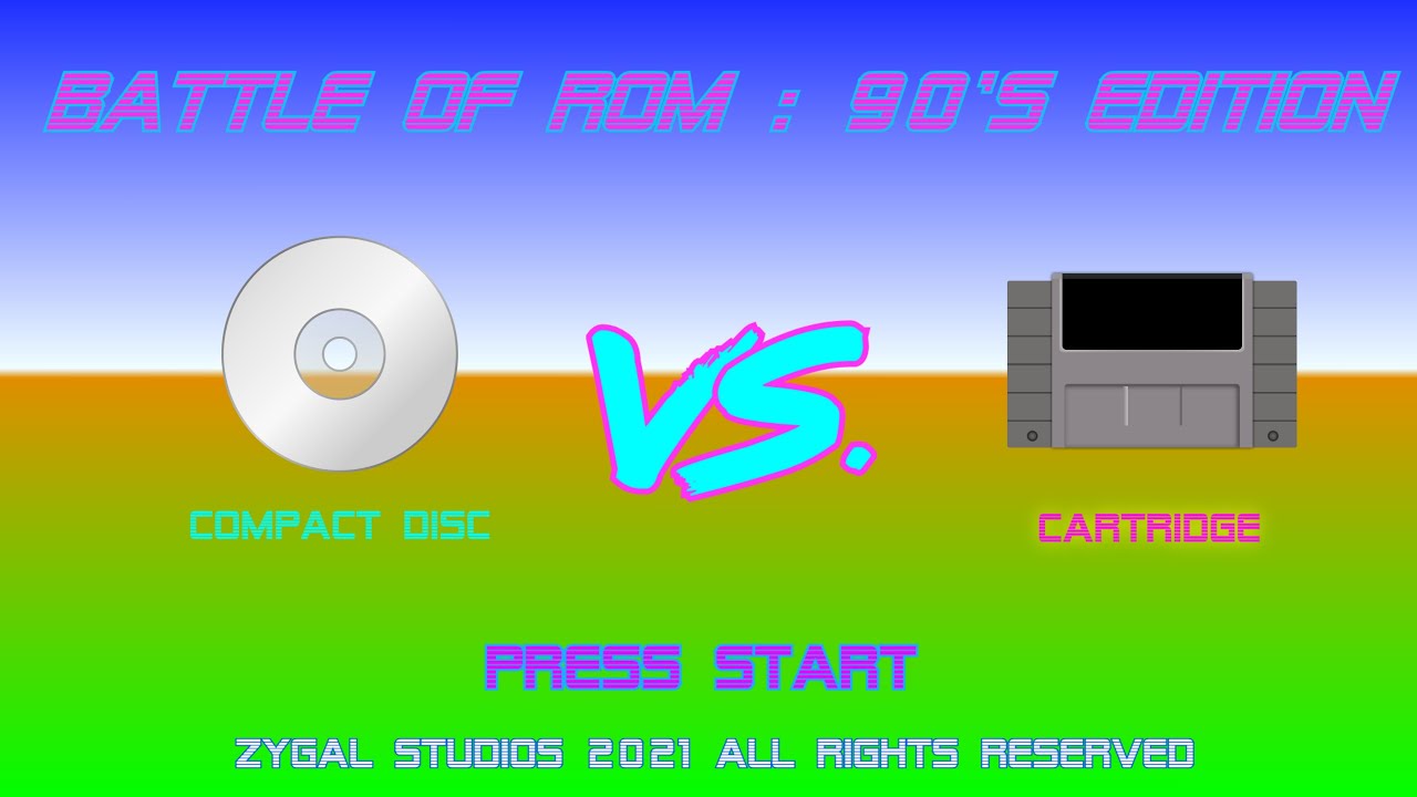 Disc versus Cartridge a VERY Important Debate in Video Game History