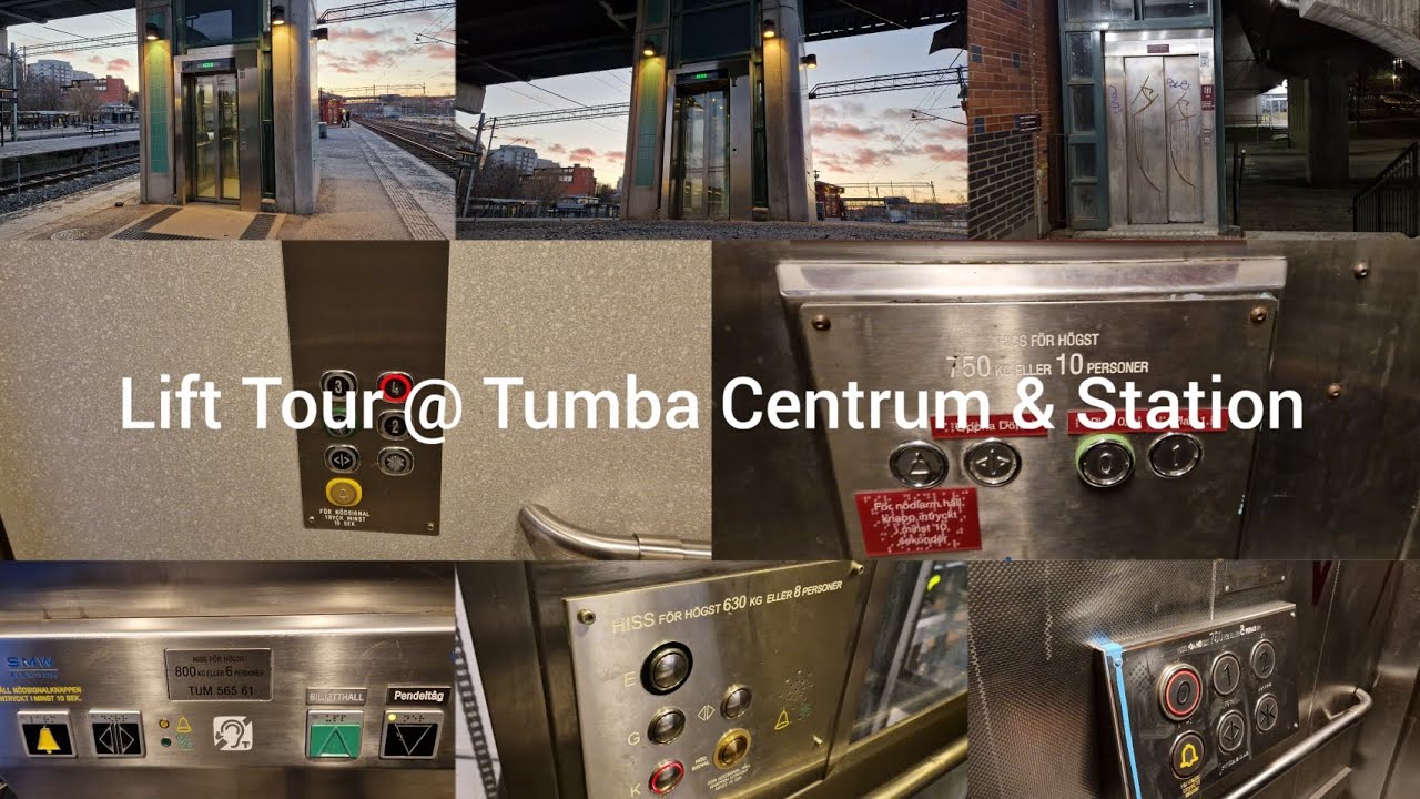 Lift Tour @ Tumba Centrum & Station, Botkyrka, Sweden