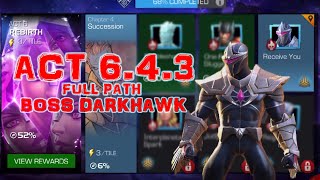 Marvel Contest of Champions: ACT 6.4.3 BOSS DARKHAWK (FULL PATH)