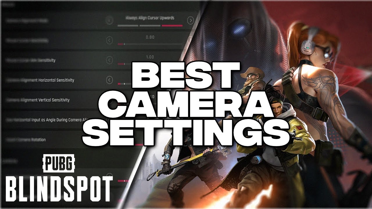 The BEST Camera Settings for PUBG BLINDSPOT