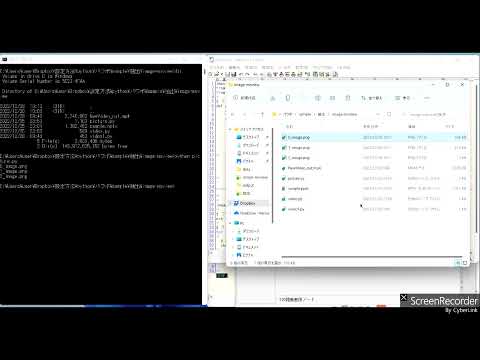 pythonでパワーポイントから動画や画像を抽出する例