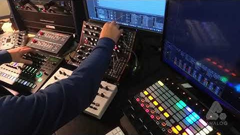 Analog Sessions - Sentient (Minimal Techno Live Performance)