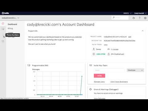 See How to Add a Balance to Twilio to Send SMS
