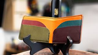 Making a 1 of 1 MULTICOLOR Men's Leather Wallet