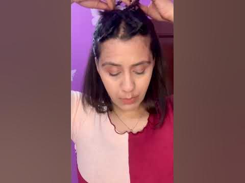  Trying Viral Braid Ponytail😍#youtubeshorts #youtubeindia #ashortaday # ...