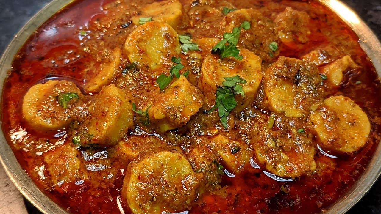 Banana basni sabzi vidhi