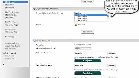Pinnacle Cart: Editing your Site Headers in Pinnacle Cart Shopping Cart