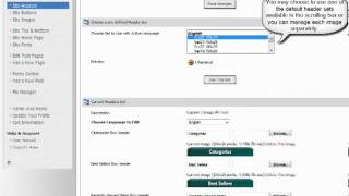 Pinnacle Cart: Editing your Site Headers in Pinnacle Cart Shopping Cart screenshot 4
