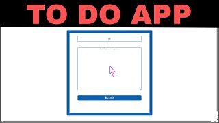 Todo App Completed with CRUD  in Hindi | Prodev Learners