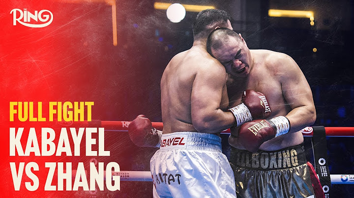 Agit Kabayel BANGS Zhilei Zhang | FULL FIGHT | RIYADH SEASON