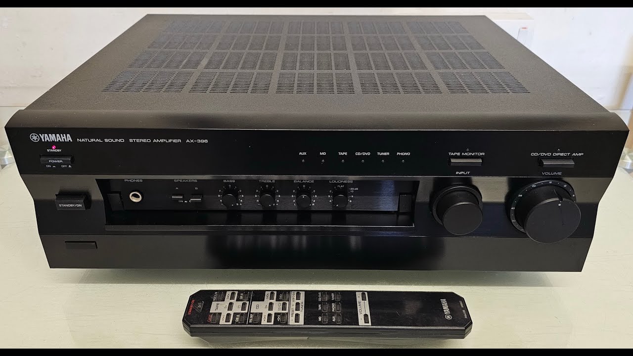 YAMAHA AX 396 DEMO - YouTube