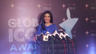 Koena Mitra At Global Icon Award Full Interview