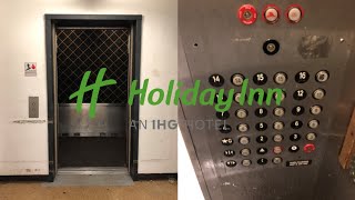 Creepy Westinghouse Traction Service Elevator - Holiday Inn - Sacramento, CA