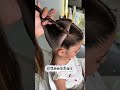 Une coiffure unique pour les petites