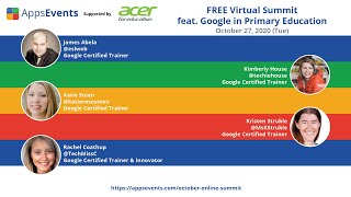 Google in Primary | AppsEvents Virtual Summit Oct 27, 2020
