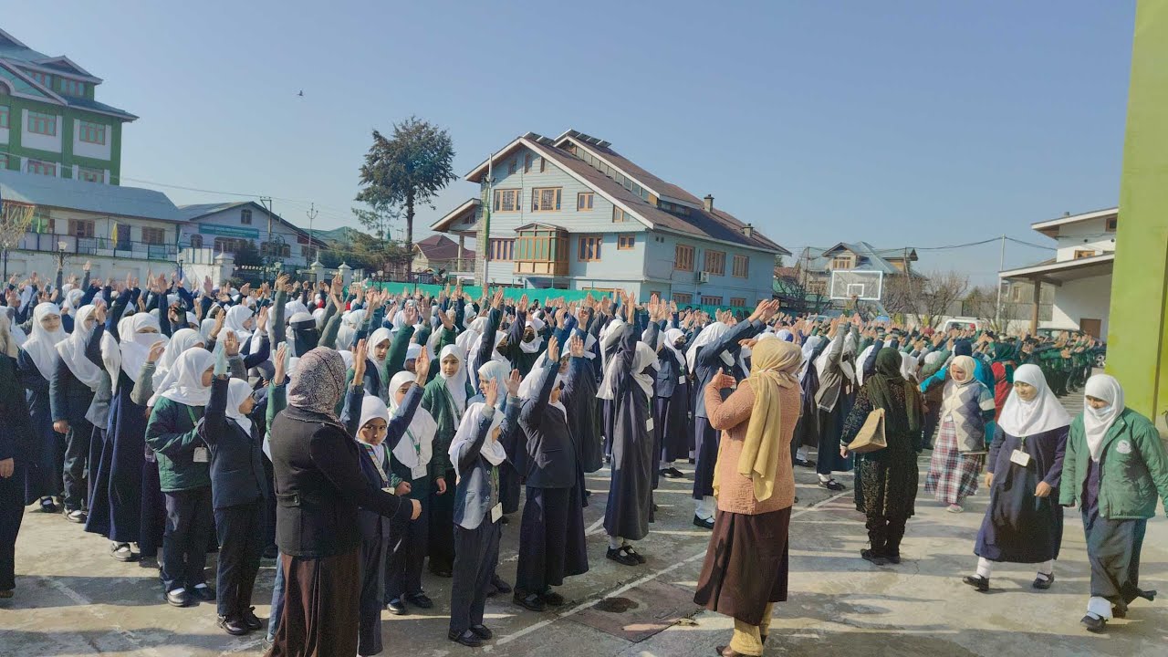 First Day of School In Crescent Public School Srinagar After Winter Break In Kashmir