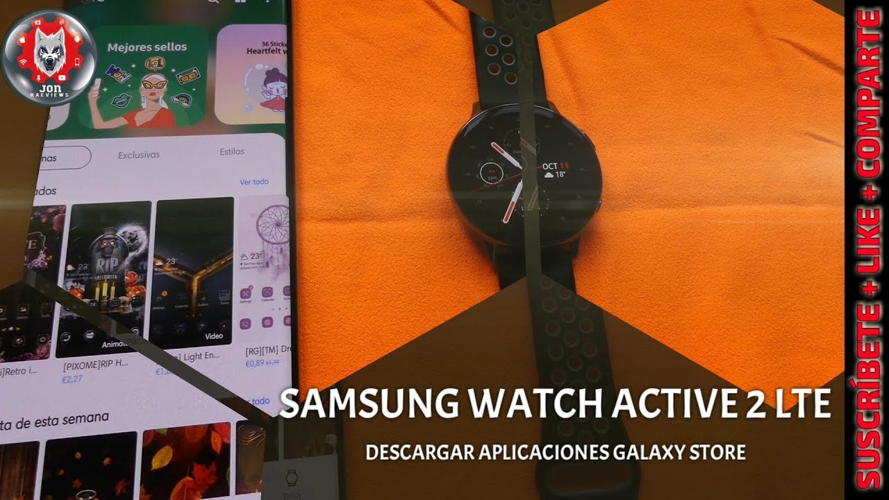 Samsung Galaxy Watch Active 2 Lte Descargar Aplicaciones YouTube