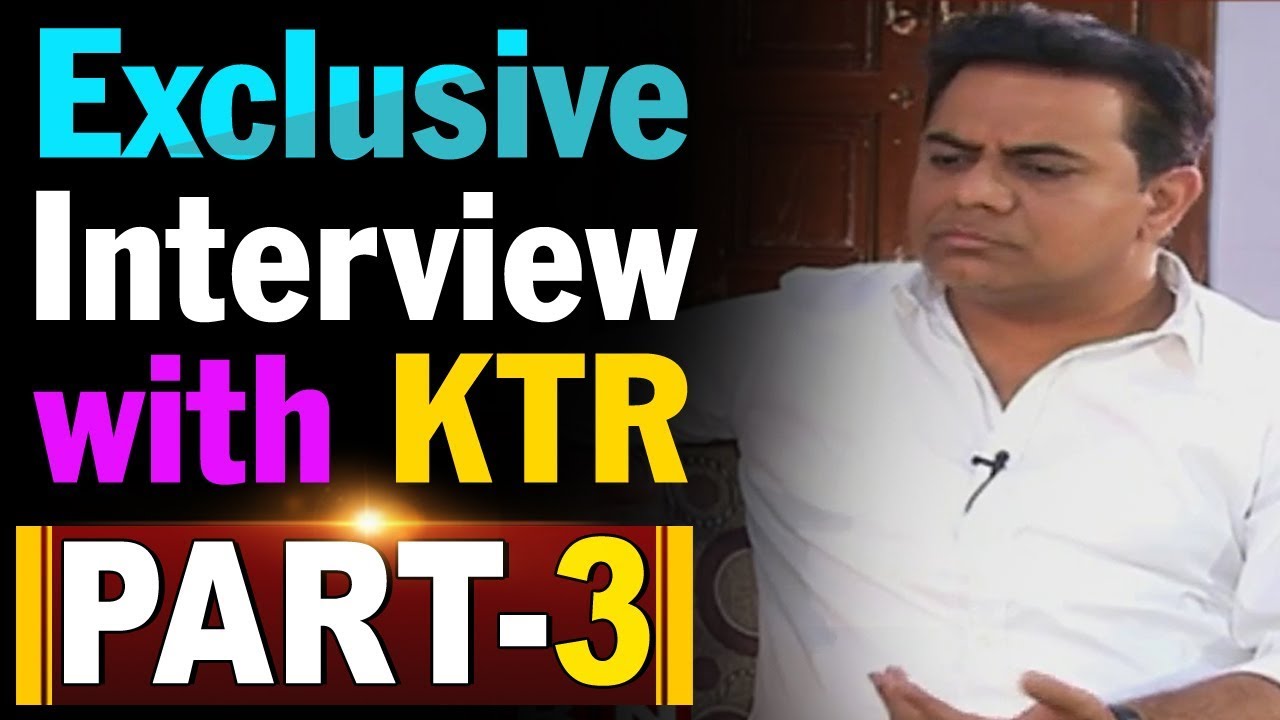Exclusive Interview with KTR Over TRS Politics | Early Polls In Telangana | Part 3 | ABN Telugu