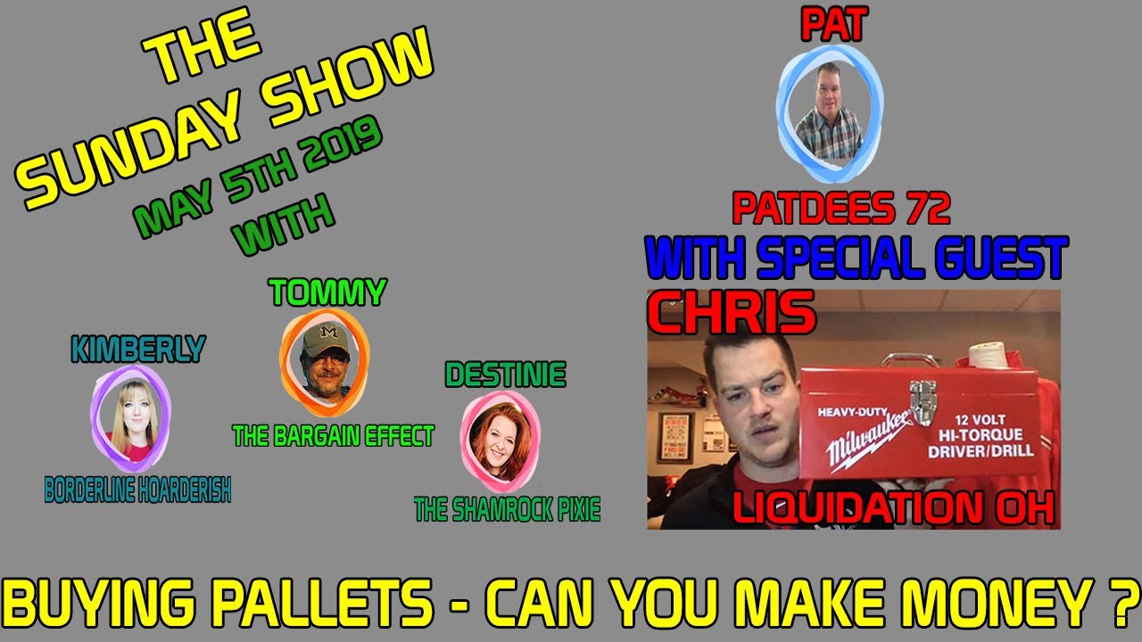 Can you make money buy liquidation pallets with special guest Chris from Liquidation OH YouTube