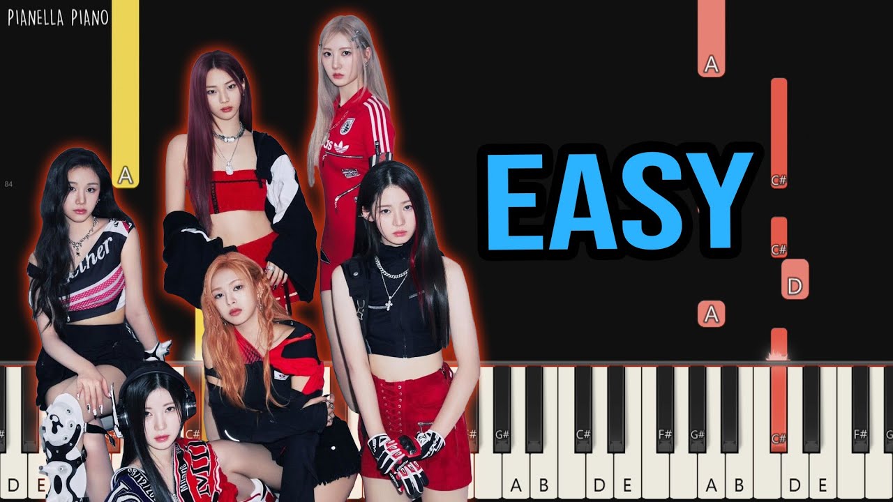 BABYMONSTER - Stuck In The Middle | EASY Piano Tutorial by Pianella Piano