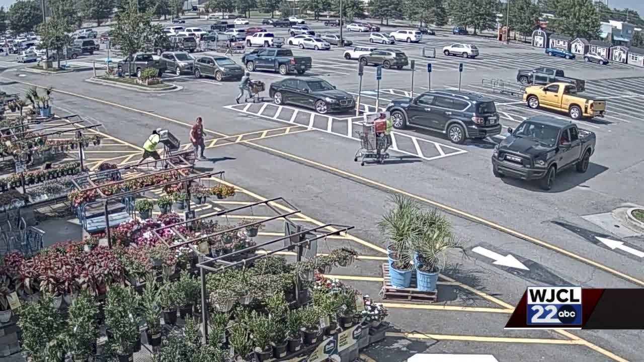 Surveillance video shows Lowes employee attacked in Rincon YouTube