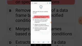 DataRace Android App for Learning and practicing data science