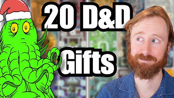 20 FUN GIFT IDEAS for D&D (Players and DMs)