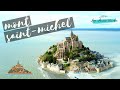 ✈️🇫🇷 Mont Saint-Michel sky view (4k drone video)