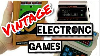 Vintage Electronic Games : Original Electronic Fun